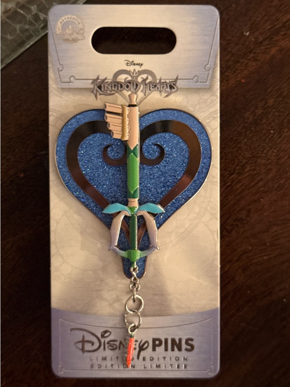 Disney Kingdom Hearts Fairy Harp Neverland Keyblade Limited Edition Pin